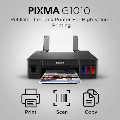 Ds7Njfxo62ecd7826b9ae_420x420.webp Canon Pixma G1010 Single Function Ink Tank Colour Printer