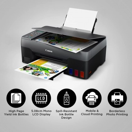 Canon PIXMA G3020 All-in-One Wi-Fi Ink Tank Colour Printer