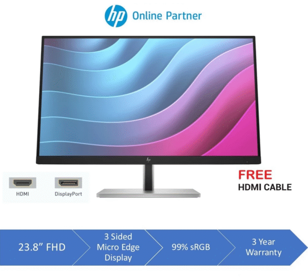 my-11134207-7rasj-m0fm8bltly6c2b.png HP E24 G5 23.8 inch FHD Monitor